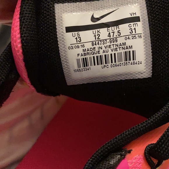 Nike Fit Sole Running Shoes (new) Size 13US MEN - Picture 6 of 7